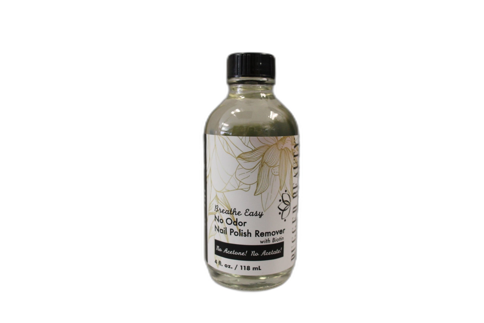 Breathe Easy - No Odor Nail Polish Remover w/ Biotin - Nail Care