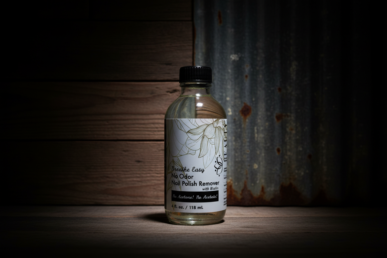 Breathe Easy - No Odor Nail Polish Remover w/ Biotin - Nail Care
