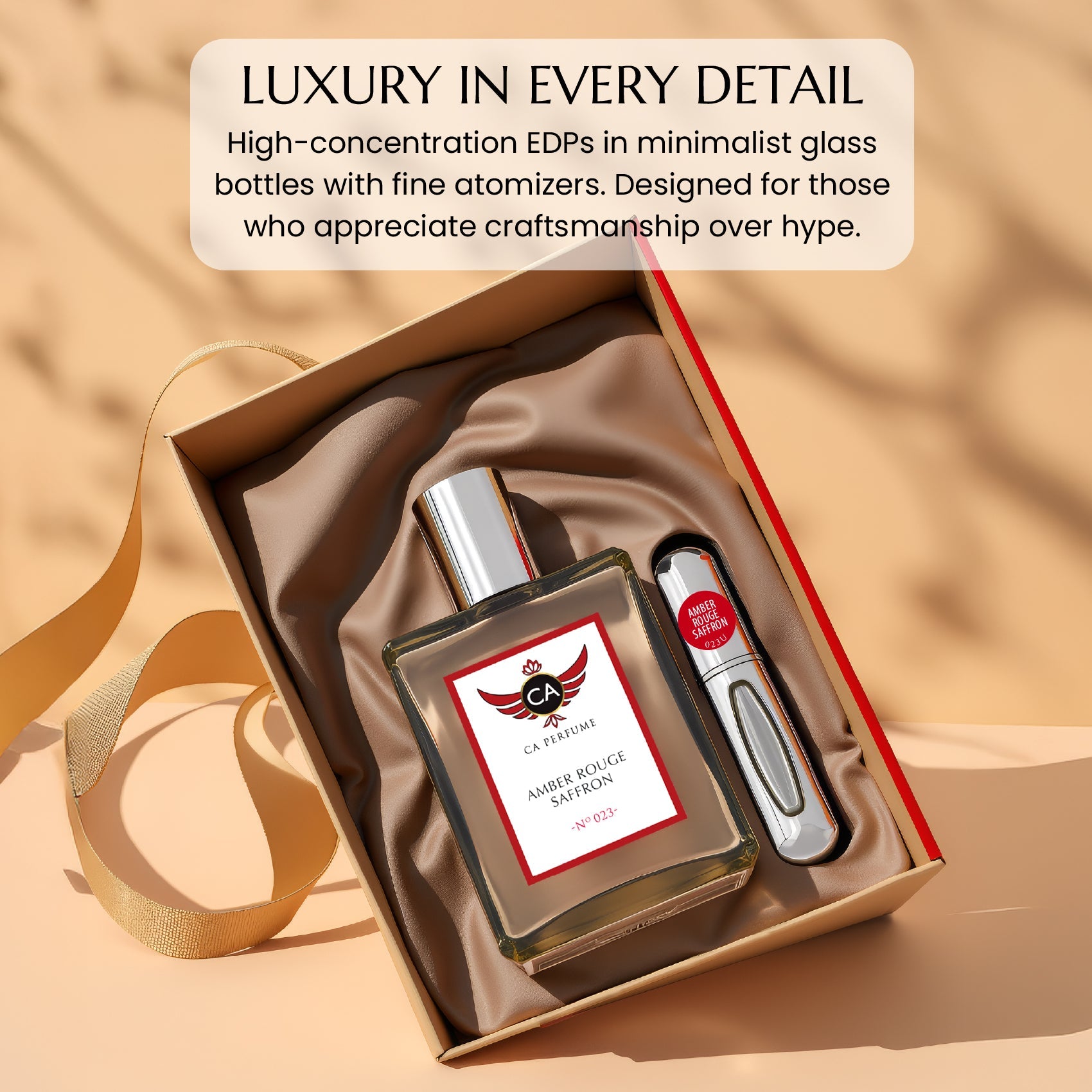 023- Amber Rouge Saffron Perfume Spray